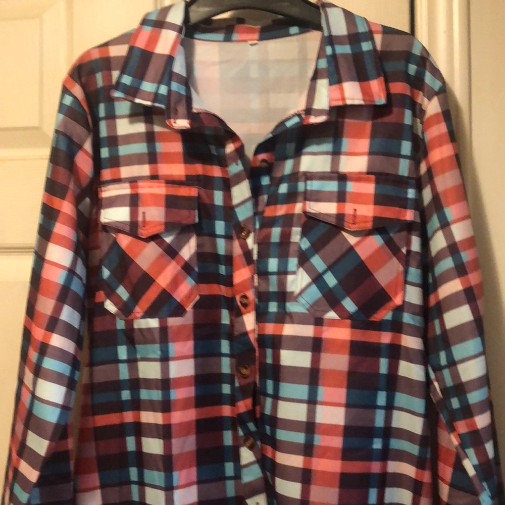 Casual button top